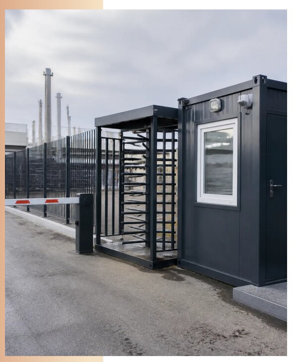 Производство и аренда КПП с турникетом под ключ в Дедовске